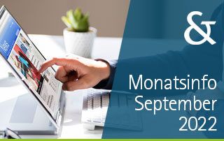 Monatsinformation September 2022 - CJP informiert